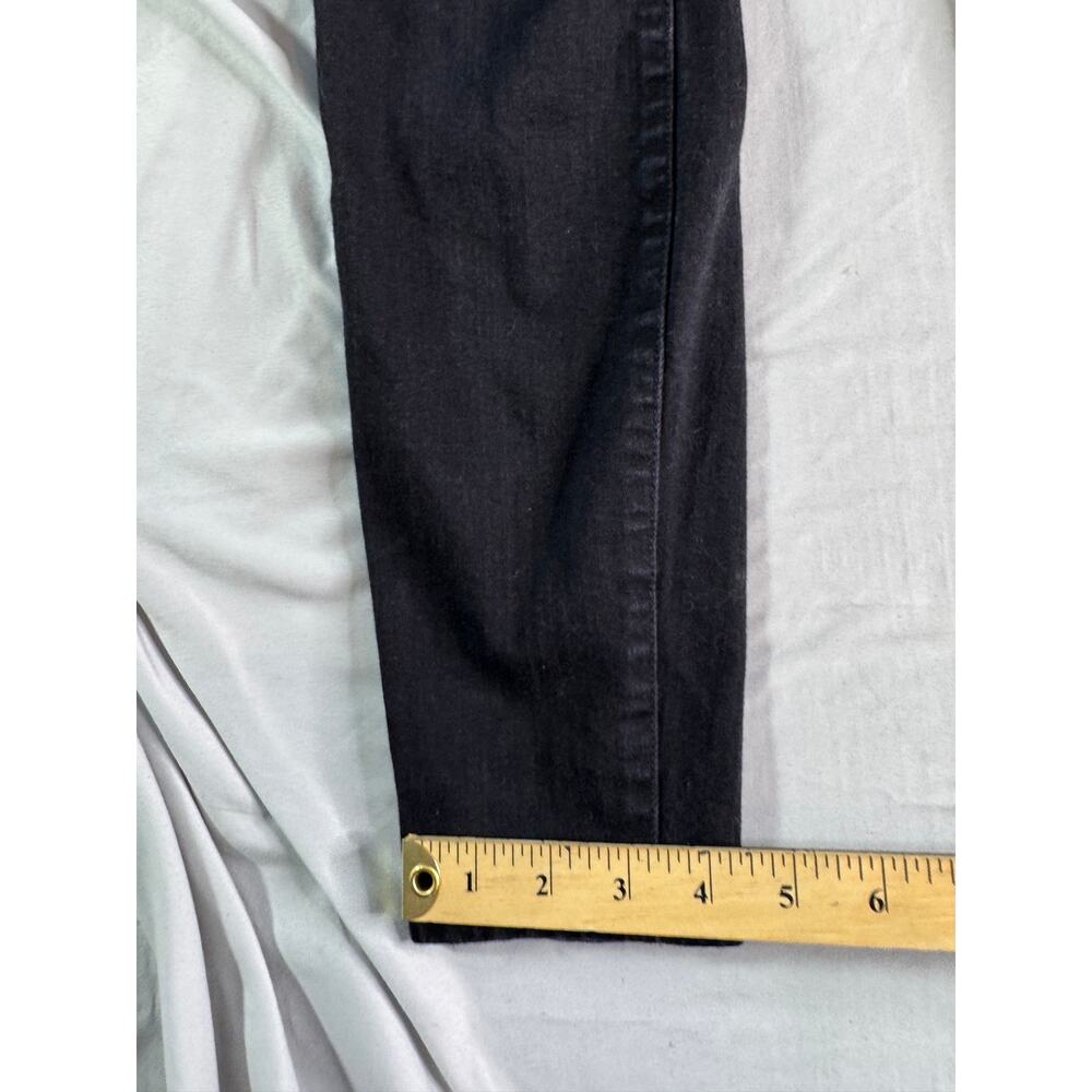 SPANX EveryWear Ankle Skinny Jeans Medium Black High Rise Pull On Shaping 20278R - Picture 7 of 9